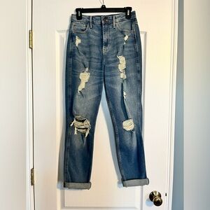 Hollister ripped jeans